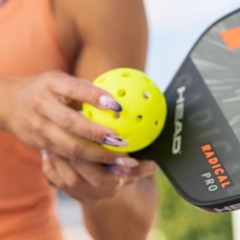Pickleball apmācību bumba - 3 konservu kārbas, materiāls: zīda zieds