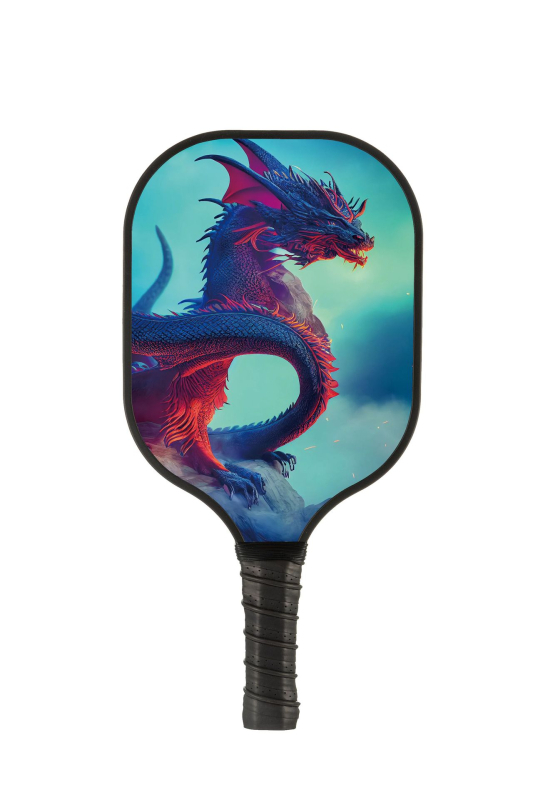 Stakloplastično pickleball paddle, serija Dvanaest znakova zodijaka, s loptom