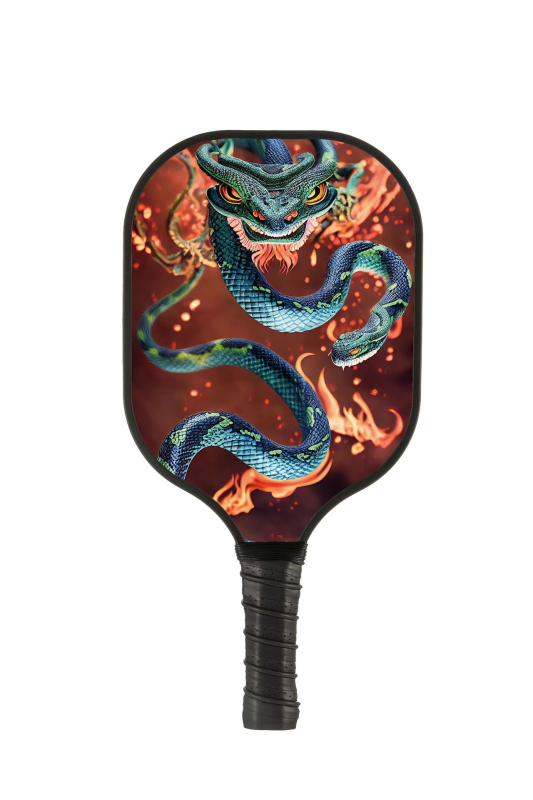 Stakloplastično pickleball paddle, serija Dvanaest znakova zodijaka, s loptom