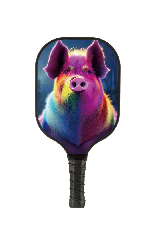 Stakloplastično pickleball paddle, serija Dvanaest znakova zodijaka, s loptom