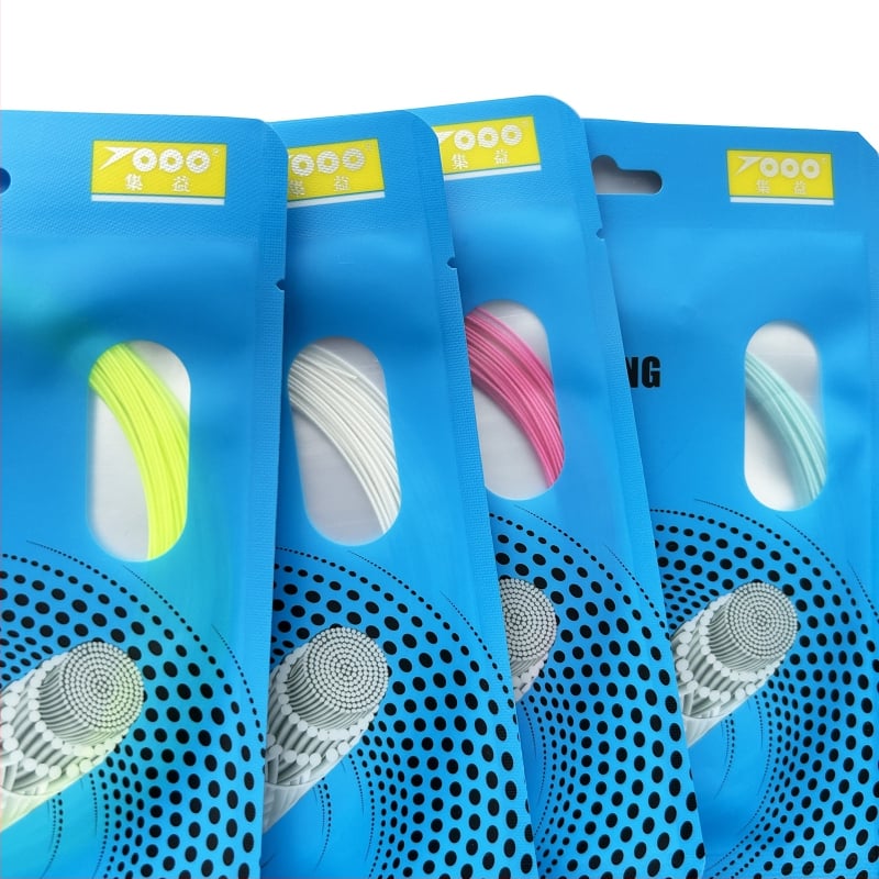 TOPO nylonové struny na raketu na badminton, vhodné pre stolný tenis a badminton