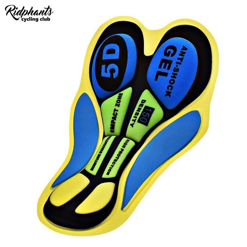 Планински велосипедни панталони с подложка, силиконова защита на ханша, дишаща и ударопоглъщаща