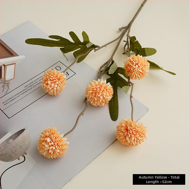 Mākslīgā ziedu kugla – piecgabala kompozīcija svētkiem un dzīvojamai istabai, Delison zīmols; Materiāls: zīdu ziedi; Amats: Cits; Veids: Cits; Mērķis: Dekorēšana