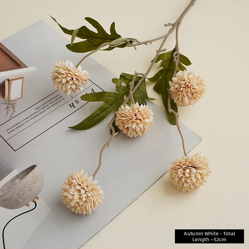 Mākslīgā ziedu kugla – piecgabala kompozīcija svētkiem un dzīvojamai istabai, Delison zīmols; Materiāls: zīdu ziedi; Amats: Cits; Veids: Cits; Mērķis: Dekorēšana