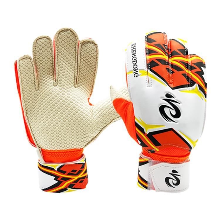 Unisex jalgpalli väravavahi kinnas – sõrmede kaitse, paks lateks, libisemisvastane haare