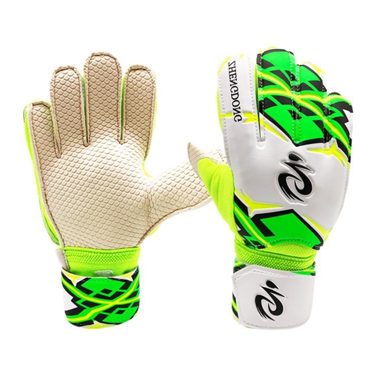 Unisex jalgpalli väravavahi kinnas – sõrmede kaitse, paks lateks, libisemisvastane haare