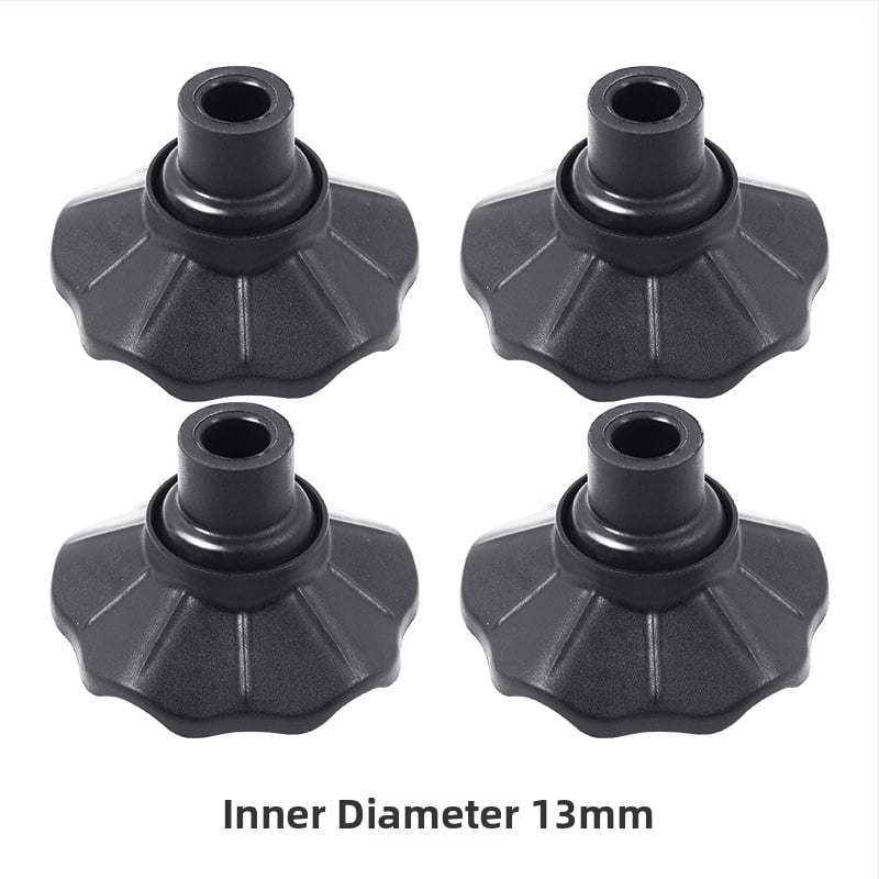 Aizsargājošs kāju pārsegs krēsla kājām — izturīgi kāju paliktņi; universāli regulējams Moon Chair un krēsliem; caurules aizsargs