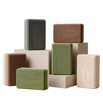 Joga bloks (EVA, 250–260 g, 7,5 mm, Augsta blīvuma, Pielāgojams logotips)