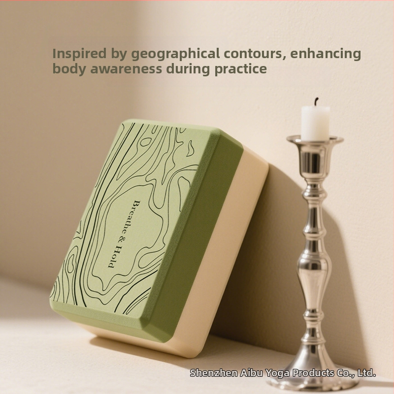 Joga bloks (EVA, 250–260 g, 7,5 mm, Augsta blīvuma, Pielāgojams logotips)