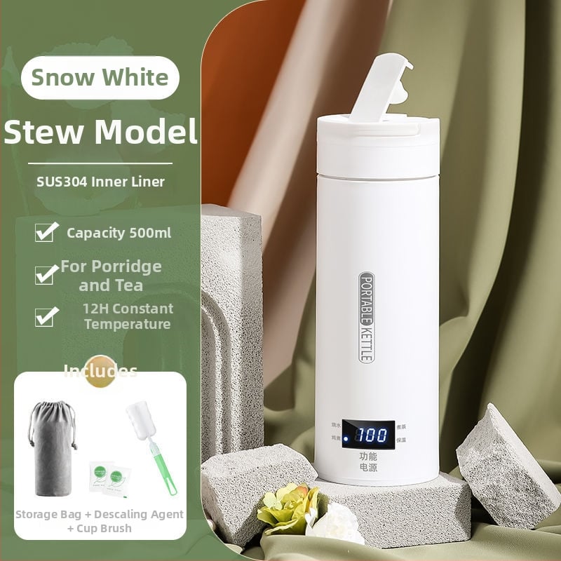 Edelle Elektriskā ūdens uzsildīšanas krūze ar digitālo displeju, pārnēsājama ceļojumiem, jauda zem 1000W, tilpums zem 1L