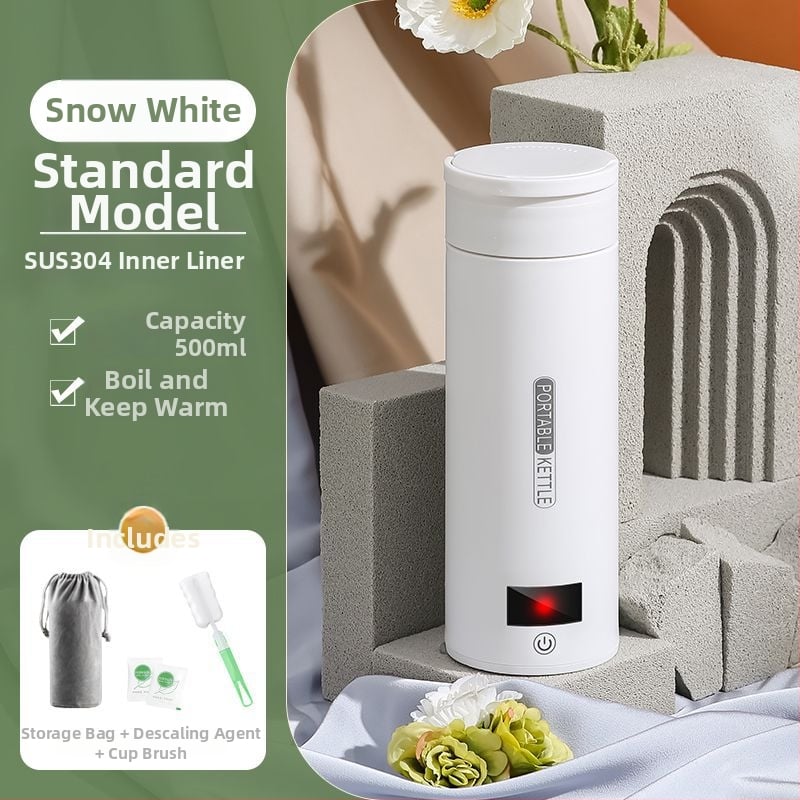 Edelle Elektriskā ūdens uzsildīšanas krūze ar digitālo displeju, pārnēsājama ceļojumiem, jauda zem 1000W, tilpums zem 1L