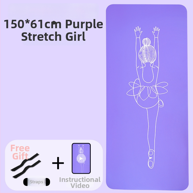 Bērnu deju jogas paklājs, Oxford audums, 8 mm biezums, figūras raksts