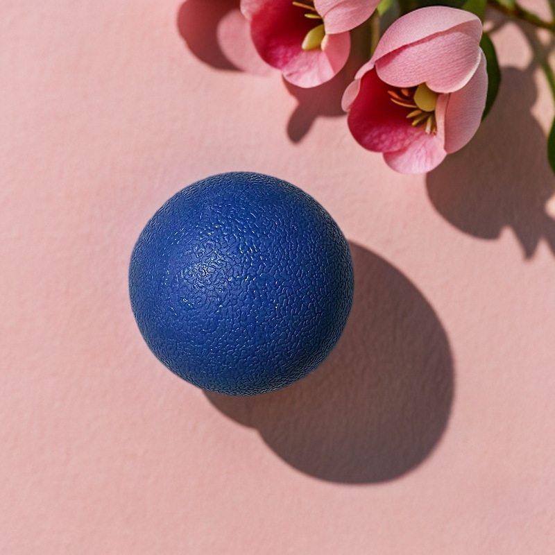 TPE fascia kugla za masažu lumbalne i vratne regije – Ne napuhava se, 120 g (jednostruka) / 260 g (dvostruka) – fitness i masaža za zdravlje