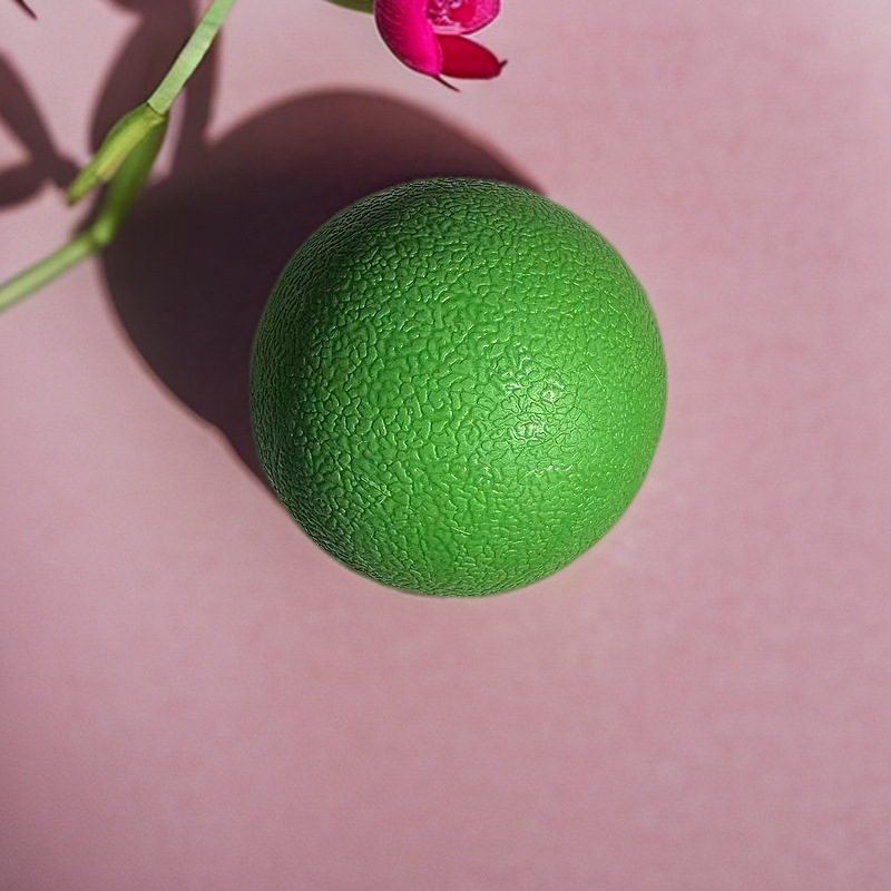 TPE fascia kugla za masažu lumbalne i vratne regije – Ne napuhava se, 120 g (jednostruka) / 260 g (dvostruka) – fitness i masaža za zdravlje