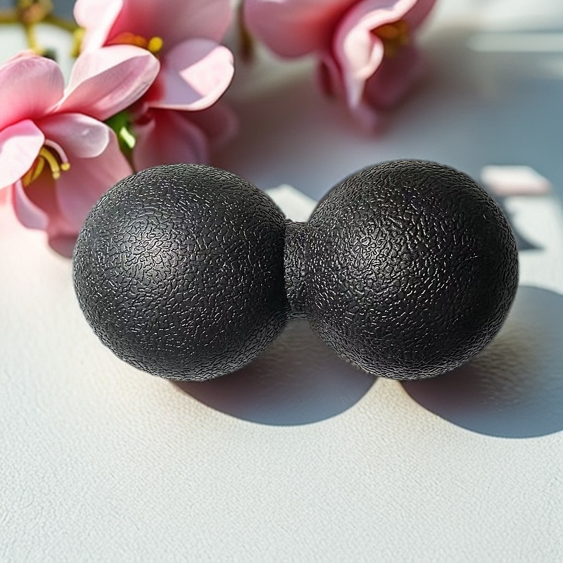 TPE fascia kugla za masažu lumbalne i vratne regije – Ne napuhava se, 120 g (jednostruka) / 260 g (dvostruka) – fitness i masaža za zdravlje