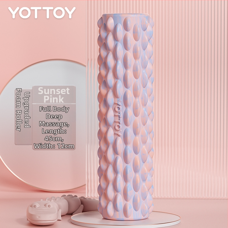 Putų volelis raumenų atsipalaidavimui, nugaros masažai ir kojų tonusui – Medžiaga: šilkas gėlė; Prekės ženklas: Kitas