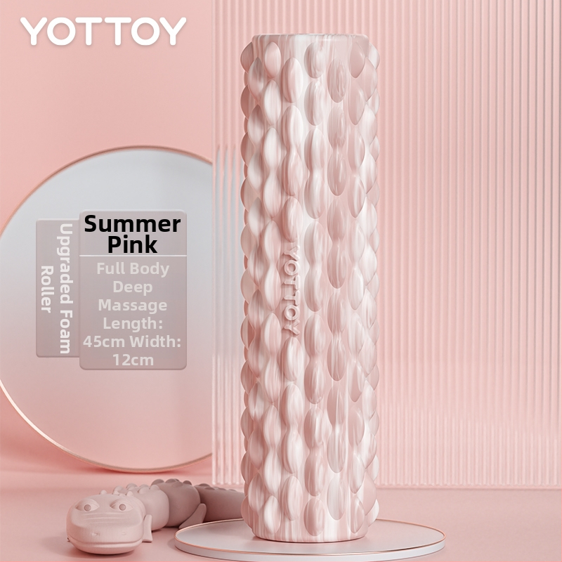 Putų volelis raumenų atsipalaidavimui, nugaros masažai ir kojų tonusui – Medžiaga: šilkas gėlė; Prekės ženklas: Kitas