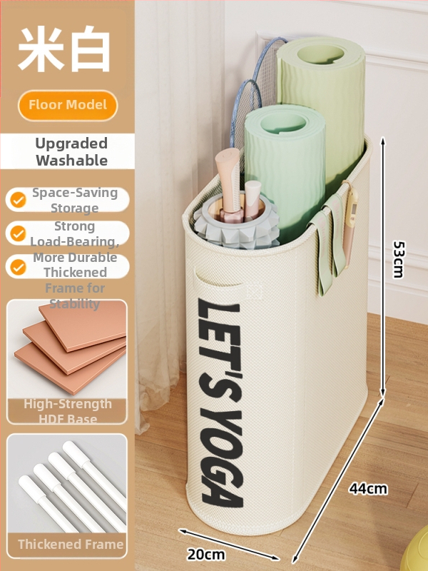 Jogas paklāja uzglabāšanas grozs, zīda ziedu materiāls, mini ar 6 slāņiem, ceļojumu uzglabāšanai, nepieciešama uzstādīšana