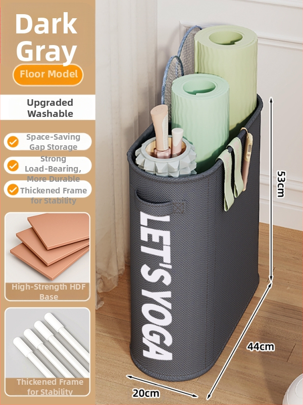 Jogas paklāja uzglabāšanas grozs, zīda ziedu materiāls, mini ar 6 slāņiem, ceļojumu uzglabāšanai, nepieciešama uzstādīšana