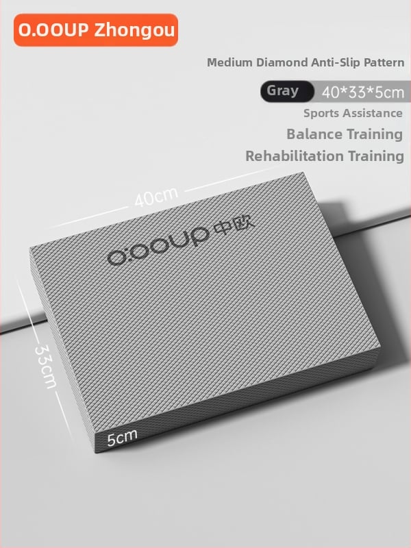 Joga paklājs līdzsvaram un korpusa vingrinājumiem, materiāls: TPE, biezums: 5–6 cm, svars: 0,15–0,45 kg, vienkrāsains dizains