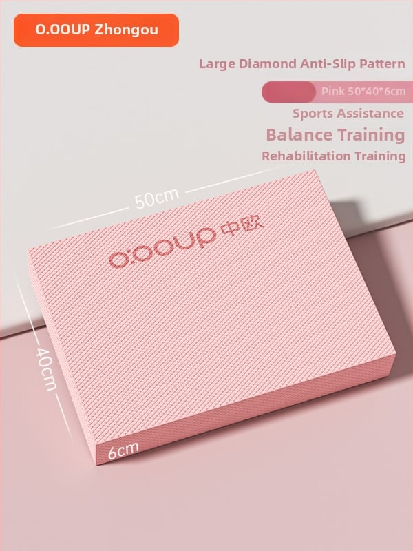 Joga paklājs līdzsvaram un korpusa vingrinājumiem, materiāls: TPE, biezums: 5–6 cm, svars: 0,15–0,45 kg, vienkrāsains dizains