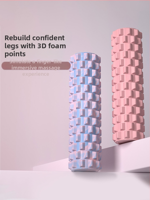 Pevný EVA penový valec na masáž nôh a chrbta - Materiál: EVA; Značka: Other; Použitie: masáž nôh a chrbta