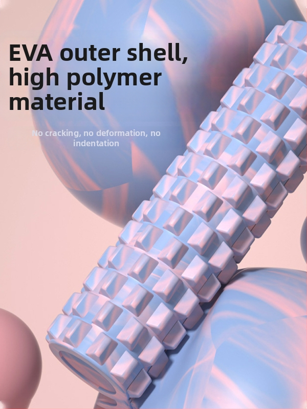 Pevný EVA penový valec na masáž nôh a chrbta - Materiál: EVA; Značka: Other; Použitie: masáž nôh a chrbta