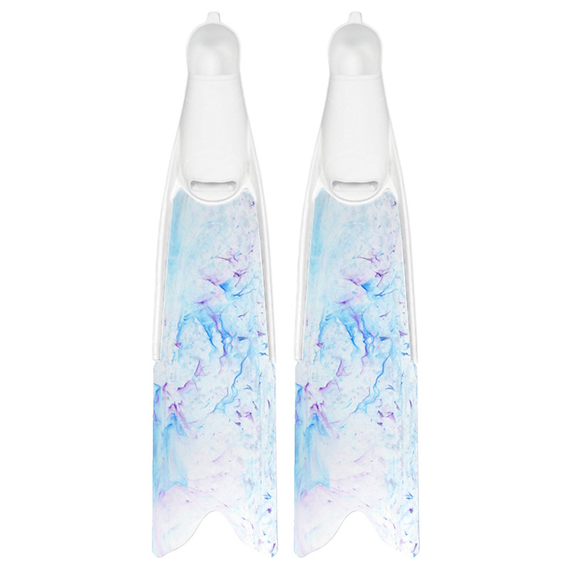 Garās niršanas spārni ar PP lāpām un TPR kāju pārsegiem, OEM zīmols, pielāgojams