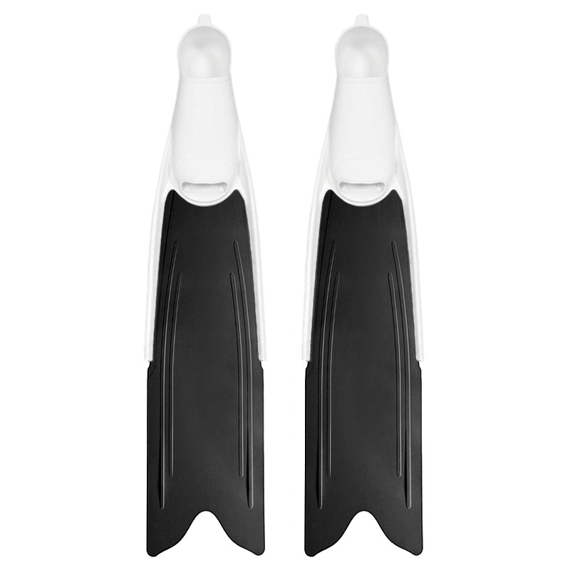 Garās niršanas spārni ar PP lāpām un TPR kāju pārsegiem, OEM zīmols, pielāgojams