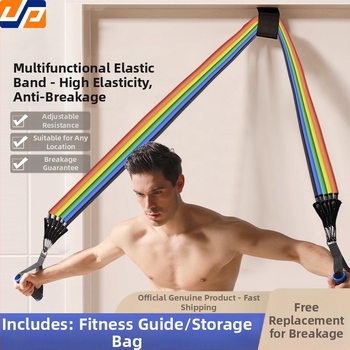 Jiupu Atsparos Virvutė – Namų fitneso įranga krūtinės treniravimui, tinkama vaikams, paaugliams ir suaugusiems, fitnesui ir grožiui