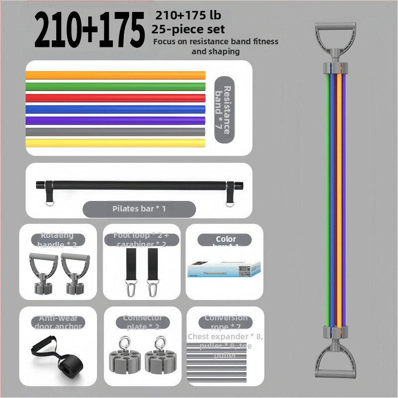 Jiupu Atsparos Virvutė – Namų fitneso įranga krūtinės treniravimui, tinkama vaikams, paaugliams ir suaugusiems, fitnesui ir grožiui