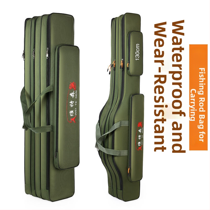 Torba za ribolovnu opremu - višenamjenska pohrana za štapove i opremu, PVC materijal, nije vodootporan