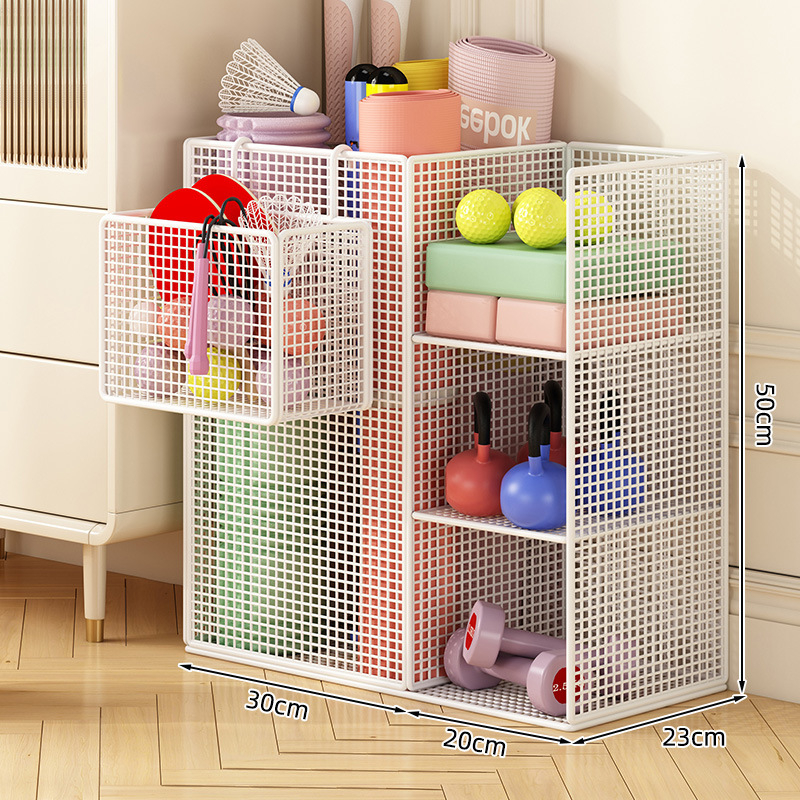 Dzelzs 3 līmeņu jogas matu uzglabāšanas statīvs, griežams, bez urbšanas, uz grīdas uzstādāms, piemērots guļamistabai, vannas istabai un viesistabai