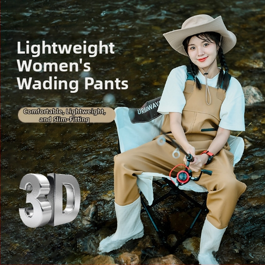 Žvejybos drabužiai – greitai džiūstantys apatiniai kelnysp braidymo metu, viso kūno lietaus kelnytės ir vandens bateliai pavasariui