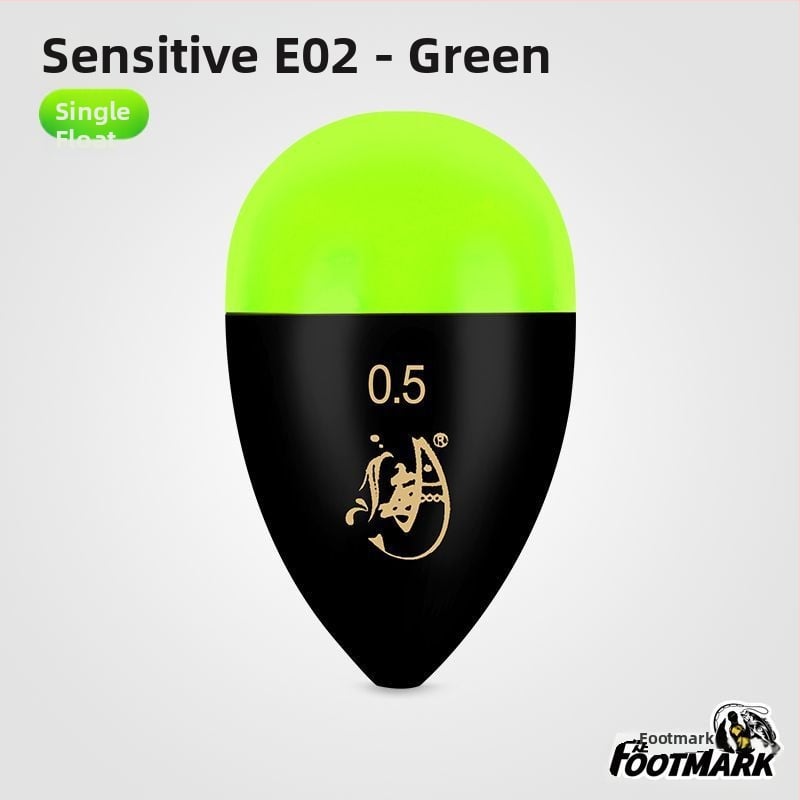 Pludiņu komplekts makšķerēšanai no plastmasas, gaismas efekts, gari metieni, nakts makšķerēšana