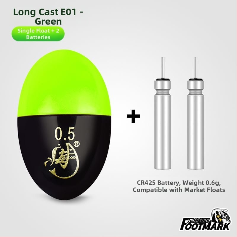 Pludiņu komplekts makšķerēšanai no plastmasas, gaismas efekts, gari metieni, nakts makšķerēšana