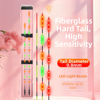 LED stikla šķiedras pludiņa aste vertikālajam driftam – Jiangding