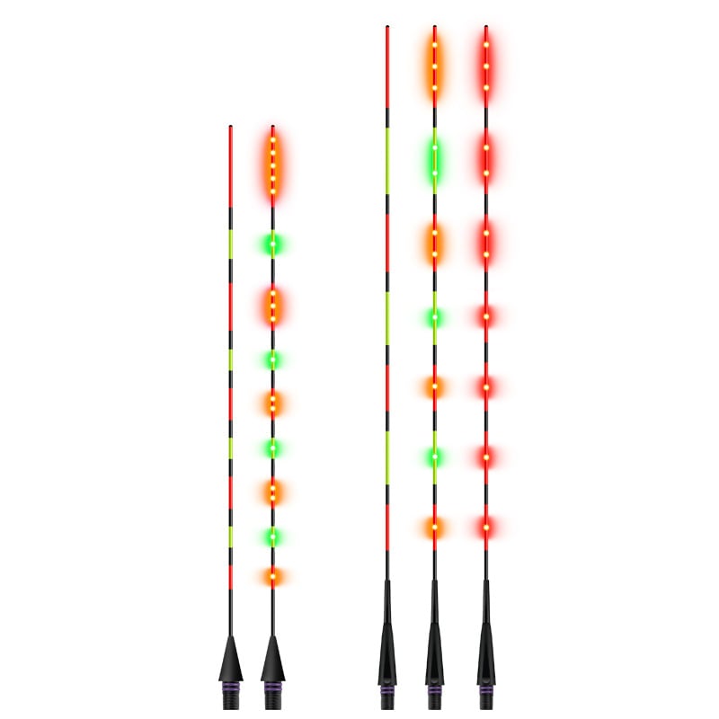 LED stikla šķiedras pludiņa aste vertikālajam driftam – Jiangding