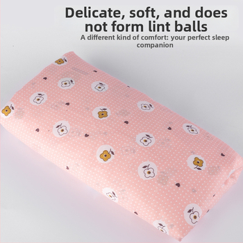 Paplanhuzat poliészter-pamut keverékből, reaktív nyomtatás és festés, testreszabható minták (csíkok, szívek, geometriák, mesefigurák, növények)