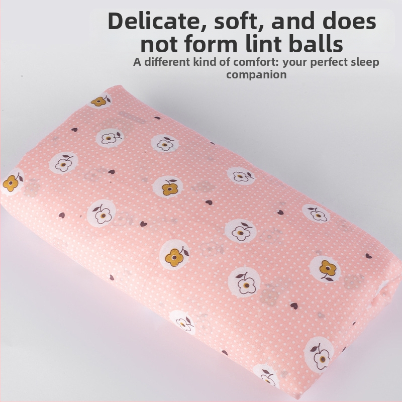 Povlak na prikrývku z polyesterovo-bavlneného zmesi, reaktívna tlač a farbenie, prispôsobiteľné vzory (pásiky, srdcia, geometria, kreslené postavičky, rastliny)