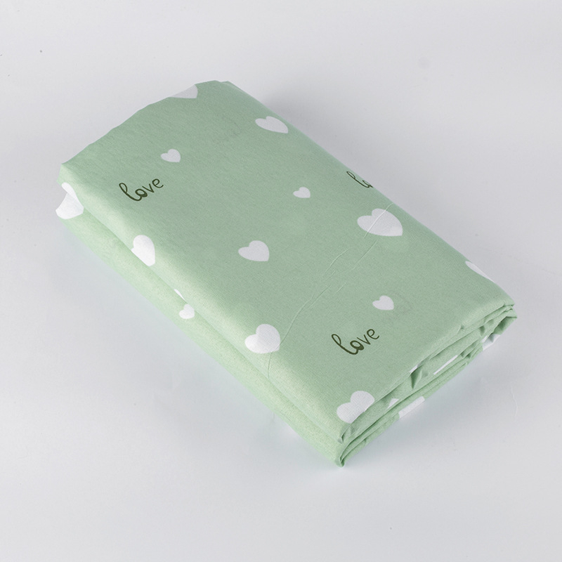 Paplanhuzat poliészter-pamut keverékből, reaktív nyomtatás és festés, testreszabható minták (csíkok, szívek, geometriák, mesefigurák, növények)