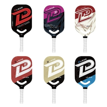 Rachetă pickleball fără ramă, din fibre de carbon, construcție integrată prin presare la cald, nivel profesionist de concurs, greutate 210 g