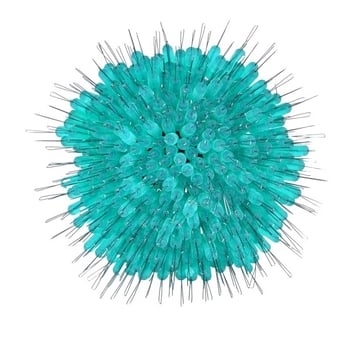 Space Bean silikona pērļu komplekts - augstas kvalitātes, anti-tangle, slīdējošas pērles makšķerēšanai, vairumtirdzniecības komplekts