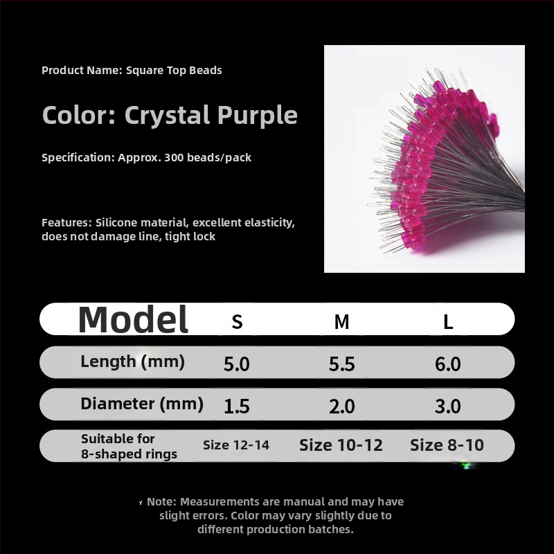 Space Bean silikona pērļu komplekts - augstas kvalitātes, anti-tangle, slīdējošas pērles makšķerēšanai, vairumtirdzniecības komplekts
