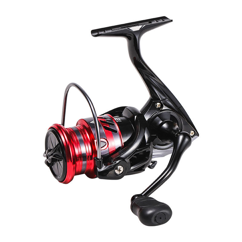 FishMX spininga spole – viegls dizains, leņķēta spole, garas metes