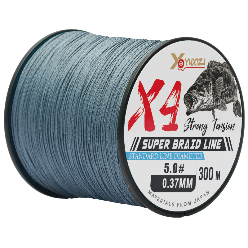 Pletena glavna linija za ribolov, PE, izuzetna izdržljivost, 300 m, YUXIZI