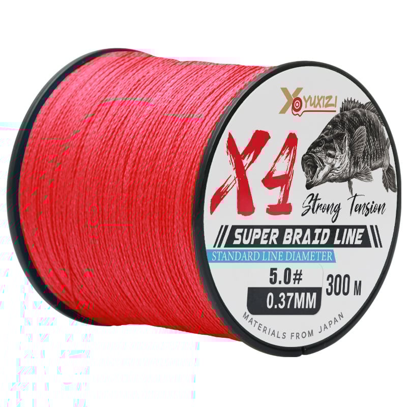 Pletena glavna linija za ribolov, PE, izuzetna izdržljivost, 300 m, YUXIZI