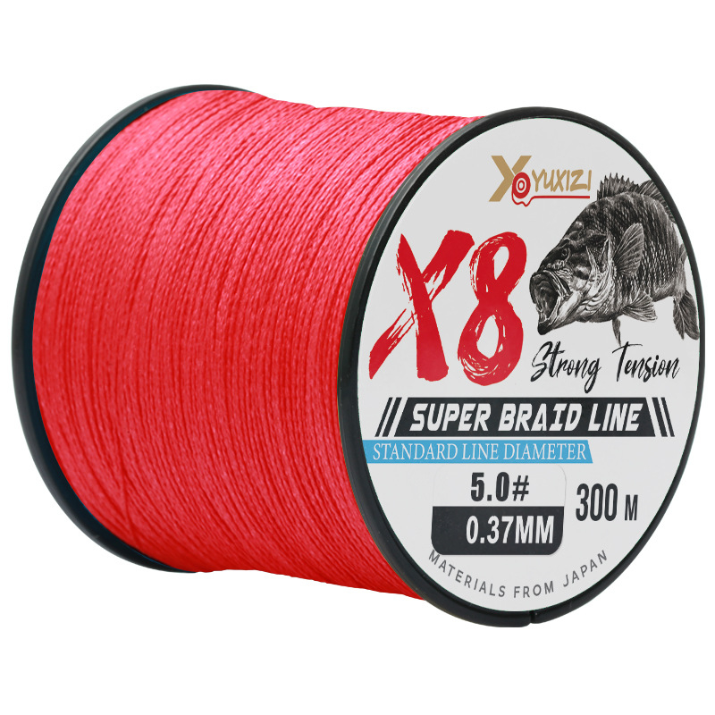 Pletena glavna linija za ribolov, PE, izuzetna izdržljivost, 300 m, YUXIZI