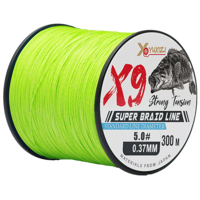 Pletena glavna linija za ribolov, PE, izuzetna izdržljivost, 300 m, YUXIZI