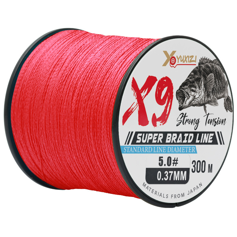 Pletena glavna linija za ribolov, PE, izuzetna izdržljivost, 300 m, YUXIZI